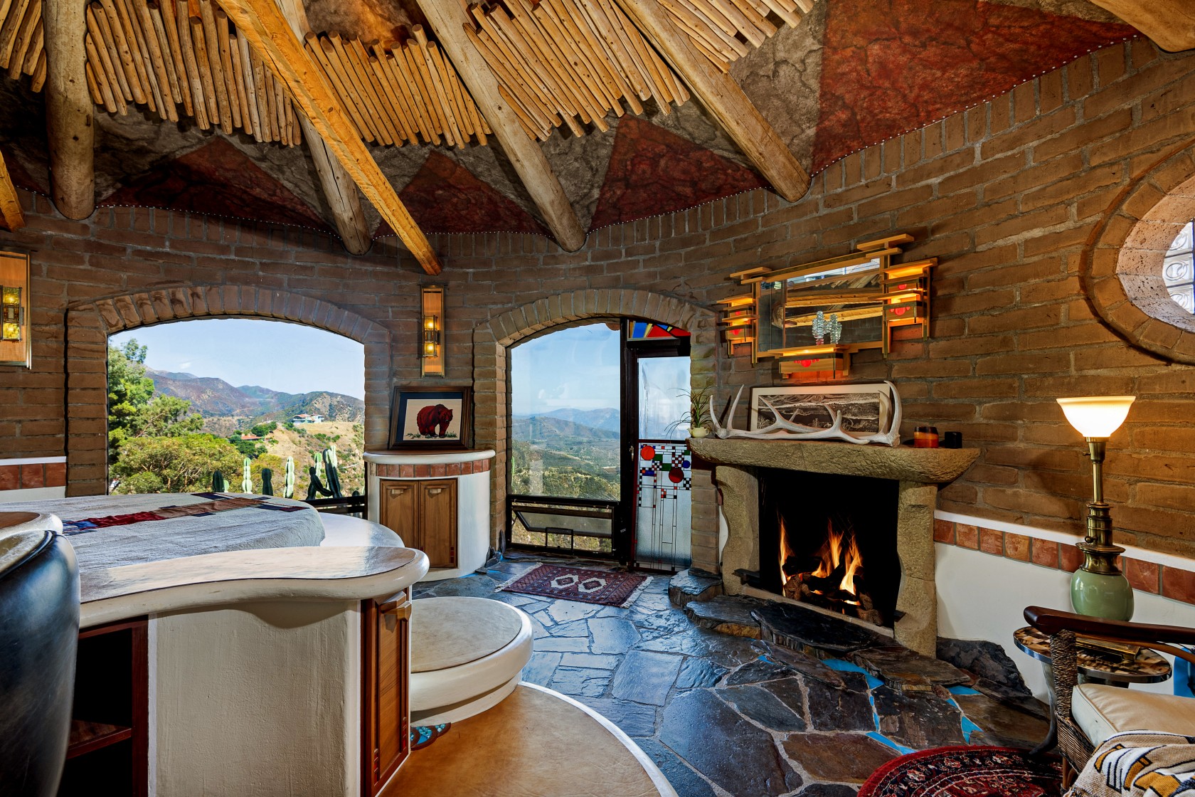 Art Over Fireplace Inspirational Home Of the Week An Elemental Experience In Montecito Los