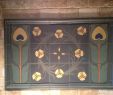 Arts and Crafts Fireplace Unique Van Briggle Art Pottery Tile Hearth