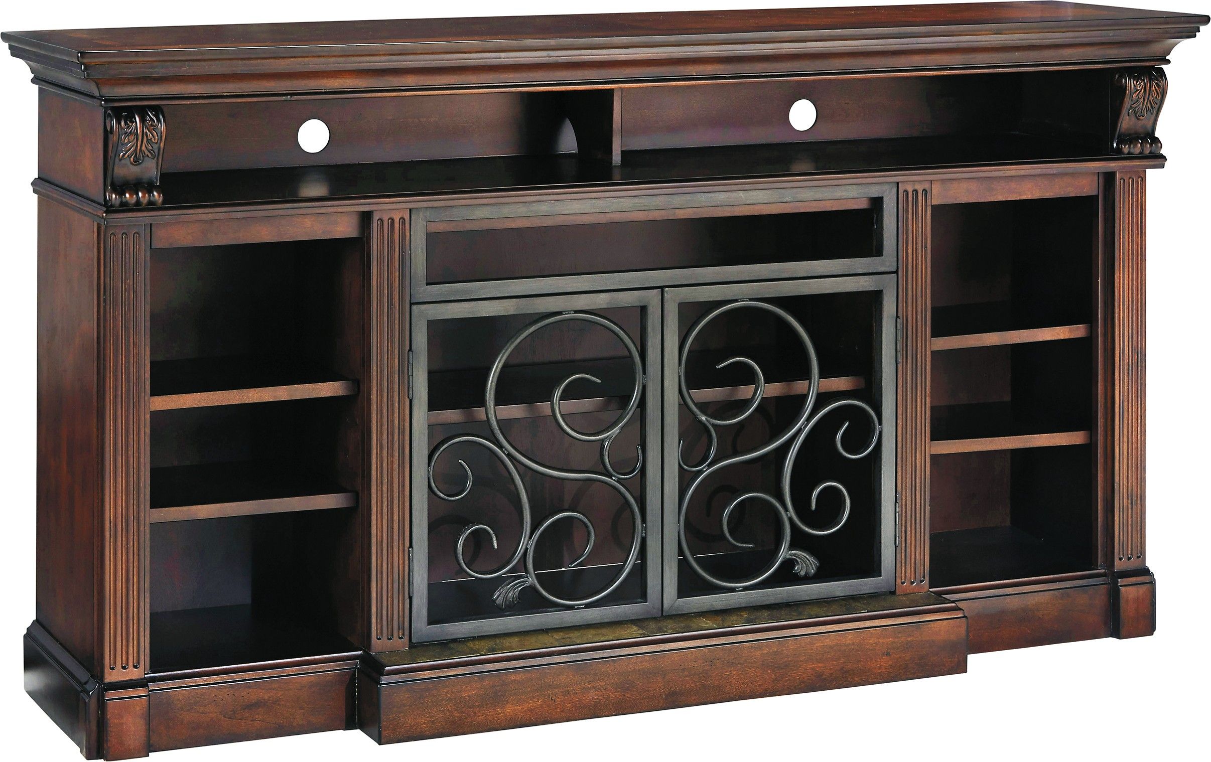 Ashley Fireplace Inserts Inspirational ashley Alymere W669 88 Signature Design 72" X Large Tv Stand