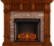 Ashley Wood Burning Fireplace Insert Awesome southern Enterprises Merrimack Simulated Stone Convertible Electric Fireplace