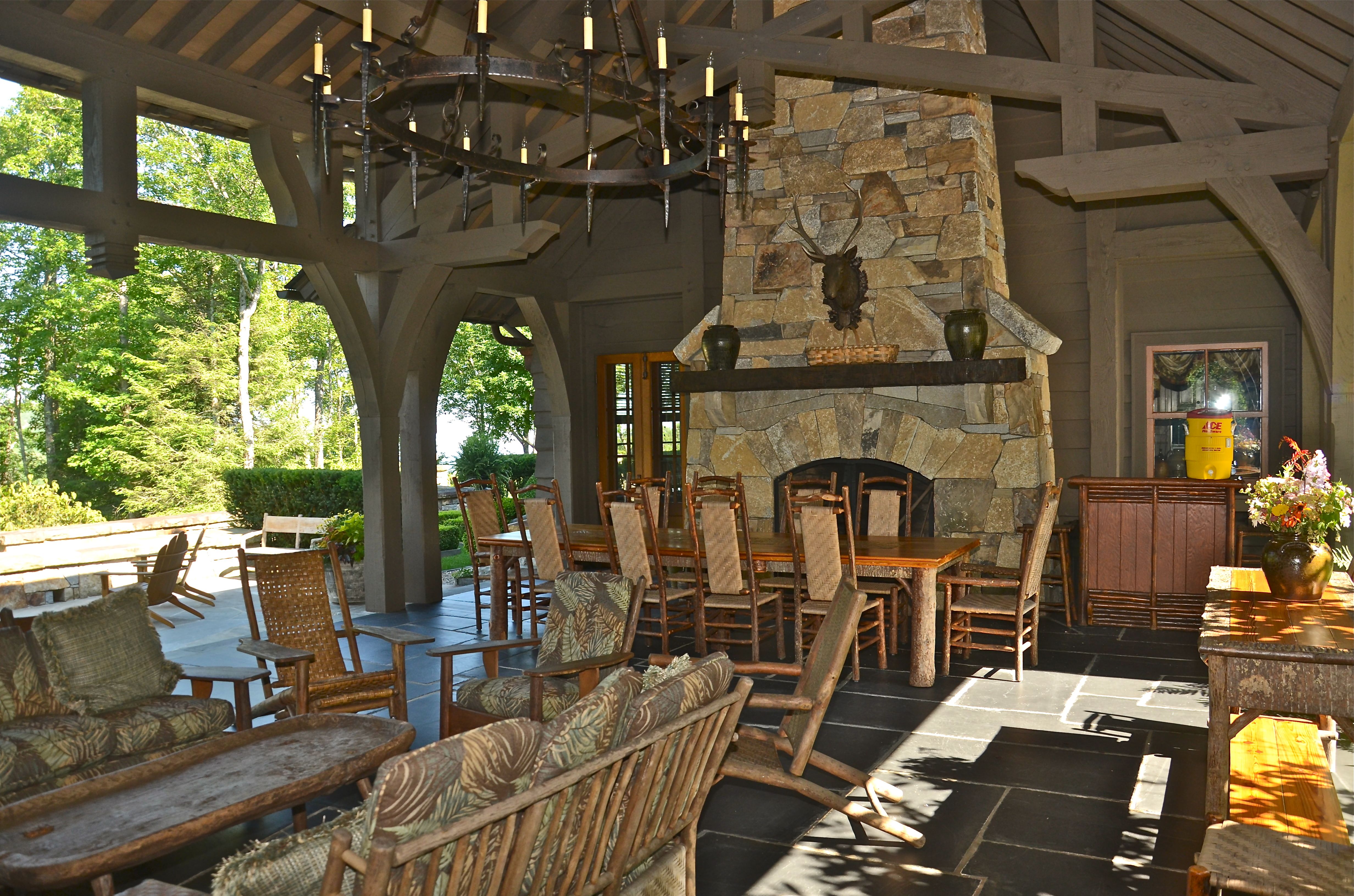 Perfection–living dining stone fireplace an ec0d ace04e041f13d6e642c5e14