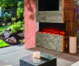 Back to Back Indoor Outdoor Fireplace New Amantii Tru View 60" Indoor Outdoor 3 Sided Electric