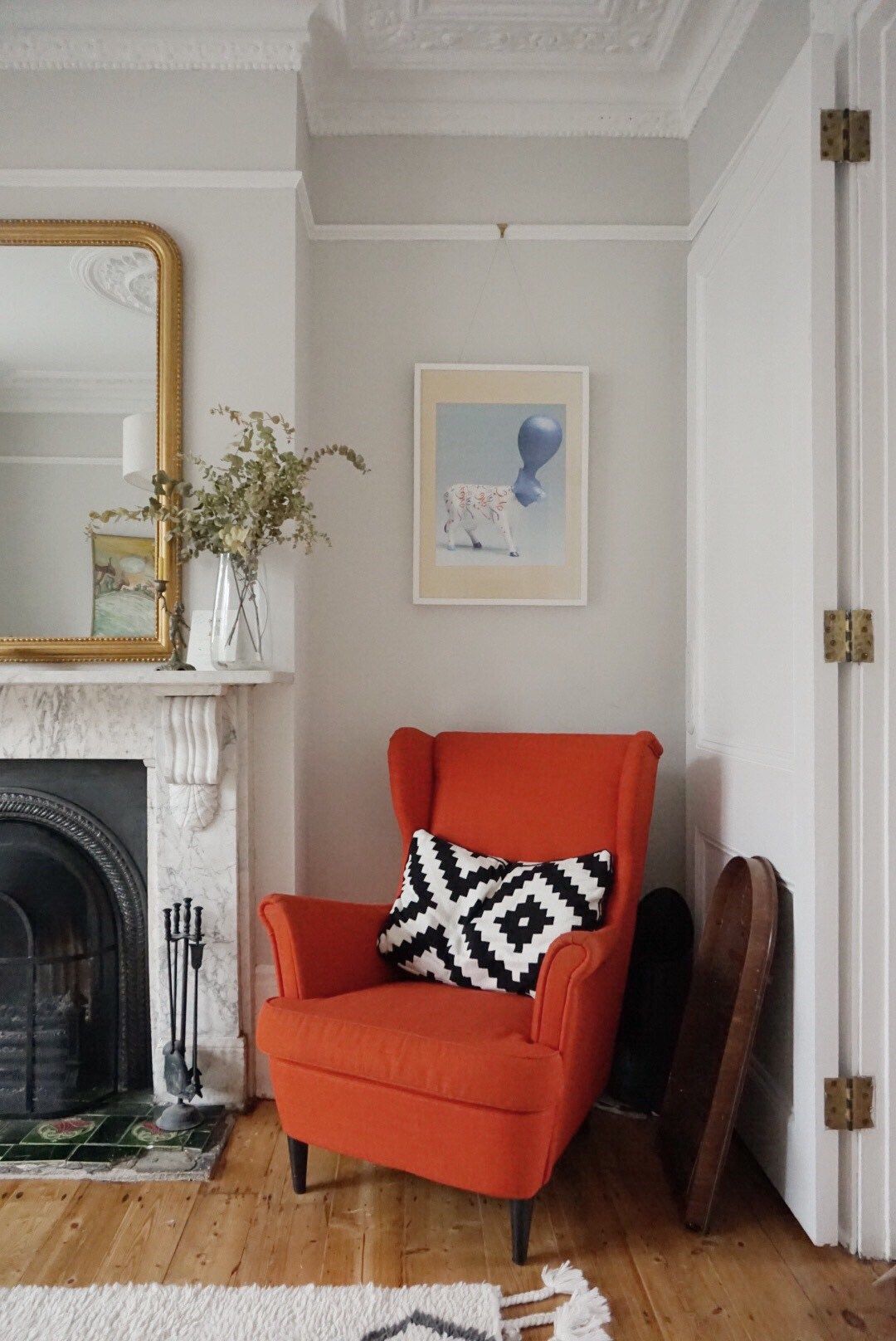 Badcock Fireplace Beautiful Victorian Living Room Farrow and Ball Ammonite Ikea