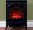 Barn Door Electric Fireplace Fresh 21 5 In Freestanding Classic Electric Log Fireplace In Black