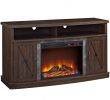 Barn Door Electric Fireplace Inspirational Ameriwood Yucca Espresso 60 In Tv Stand with Electric