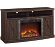 Barn Door Fireplace Tv Stand New Ameriwood Yucca Espresso 60 In Tv Stand with Electric