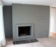 Best Color to Paint Brick Fireplace Fresh some Style Painted Brick Fireplace — Best Chair