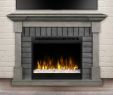 Best Electric Fireplace Luxury Dimplex Royce 52" Electric Fireplace Mantel Glass Ember