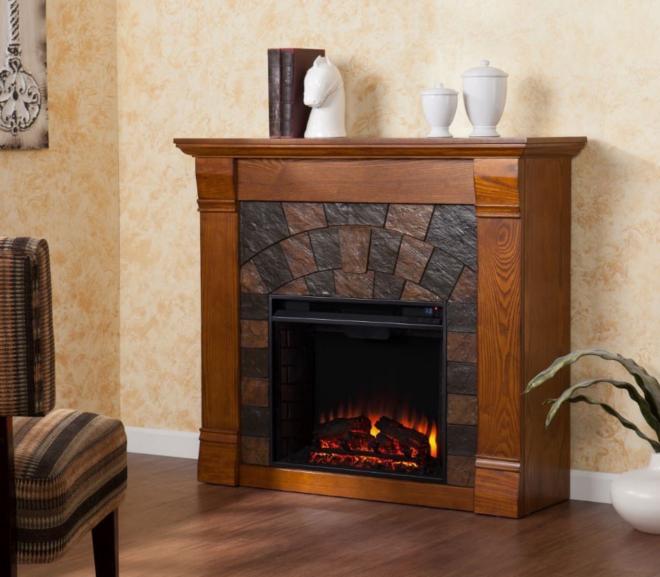TV Stand with Fireplace Electric Media Console Heater Flat 160de2b22f4071b0a caf8010d