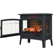 Big Lots Electric Fireplace Review New Duraflame Infrared Quartz Stove Heater with 3d Flame Effect & Remote — Qvc