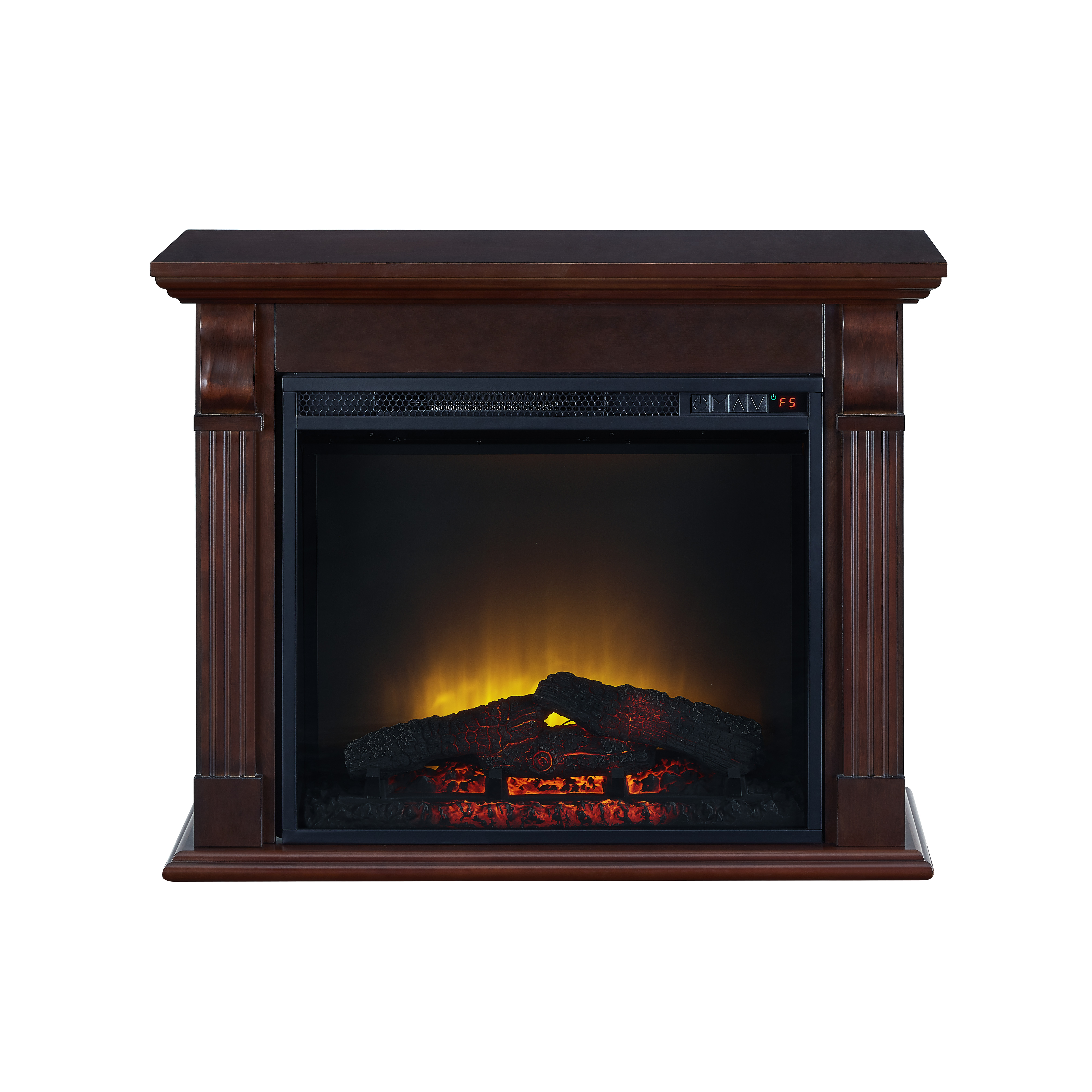 Big Lots Fireplace Inserts Luxury Bold Flame 33 46 Inch Electric Fireplace In Chestnut