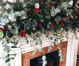 Big Lots Fireplace Mantels Inspirational My Home at Christmas How to Make This Fireplace Garland