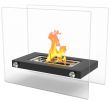 Bio Ethanol Fireplace Wall Mounted Elegant Regal Flame Monrow Ventless Tabletop Portable Bio Ethanol