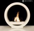 Bio Fuel Fireplace Lovely White Globe Flame Bio Ethanol Fireplace