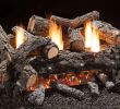 Birch Gas Fireplace Logs Awesome Cozy Fire Available In 18" 24" and 30" for Natural Gas or