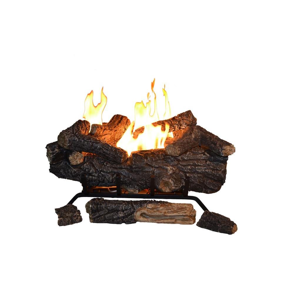 Birch Gas Fireplace Logs Beautiful Ventless Gas Fireplace Logs Gas Logs the Home Depot
