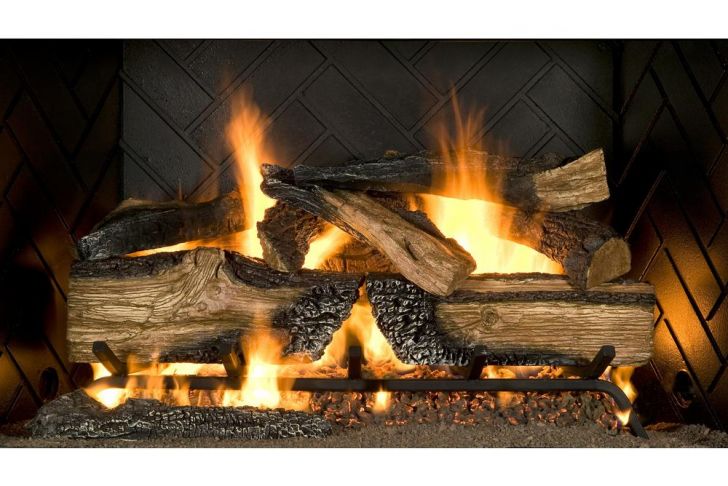Birch Gas Fireplace Logs Inspirational Emberglow Country Split Oak 24 In Vented Natural Gas