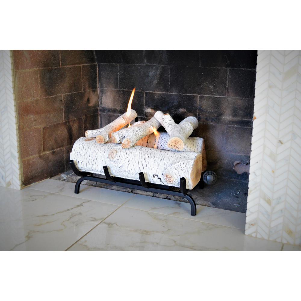 Terra Flame 10 5 in Birch Fireplace Log Set terra flame outdoor fireplaces 2610 b 64 1000