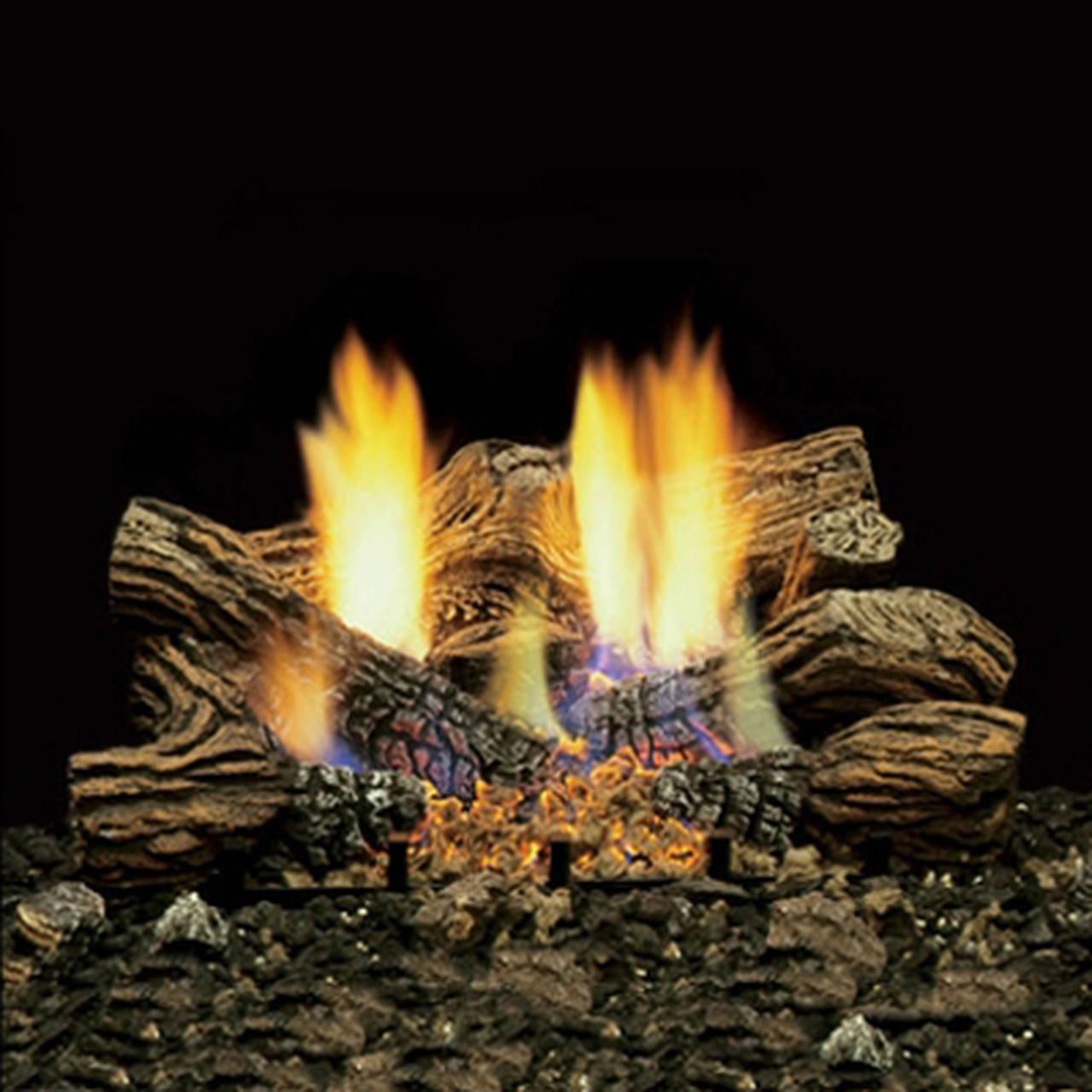 Birch Gas Fireplace Logs Unique Majestic 24 Inch Charred Timber Ventless Natural Gas Log Set Remote Pilot Kit