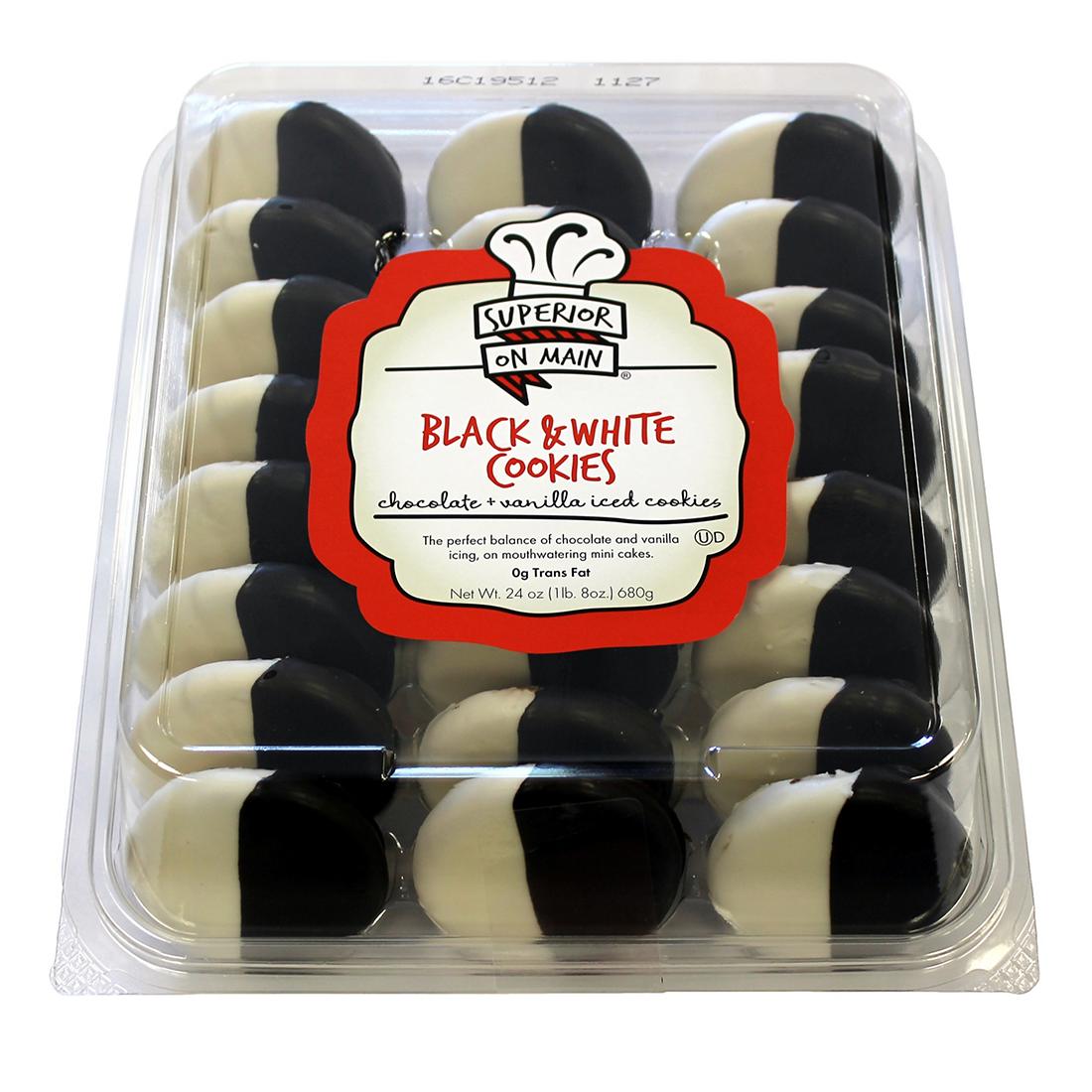 Superior Black and White Cookie 24 oz