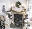 Black and White Fireplace Elegant Better Homes and Gardens Christmas Ideas Home tour