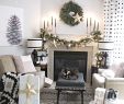Black and White Fireplace Elegant Better Homes and Gardens Christmas Ideas Home tour