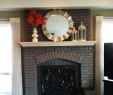 Black Brick Fireplace Awesome Painted Fireplace Not White It Looks Good