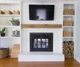 Black Brick Fireplace Lovely Built In Shelves Around Shallow Depth Brick Fireplace