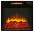 Black Corner Electric Fireplace Elegant White Infrared Electric Fireplace Heater Mantel Tv Stand Media Cent Led Flame