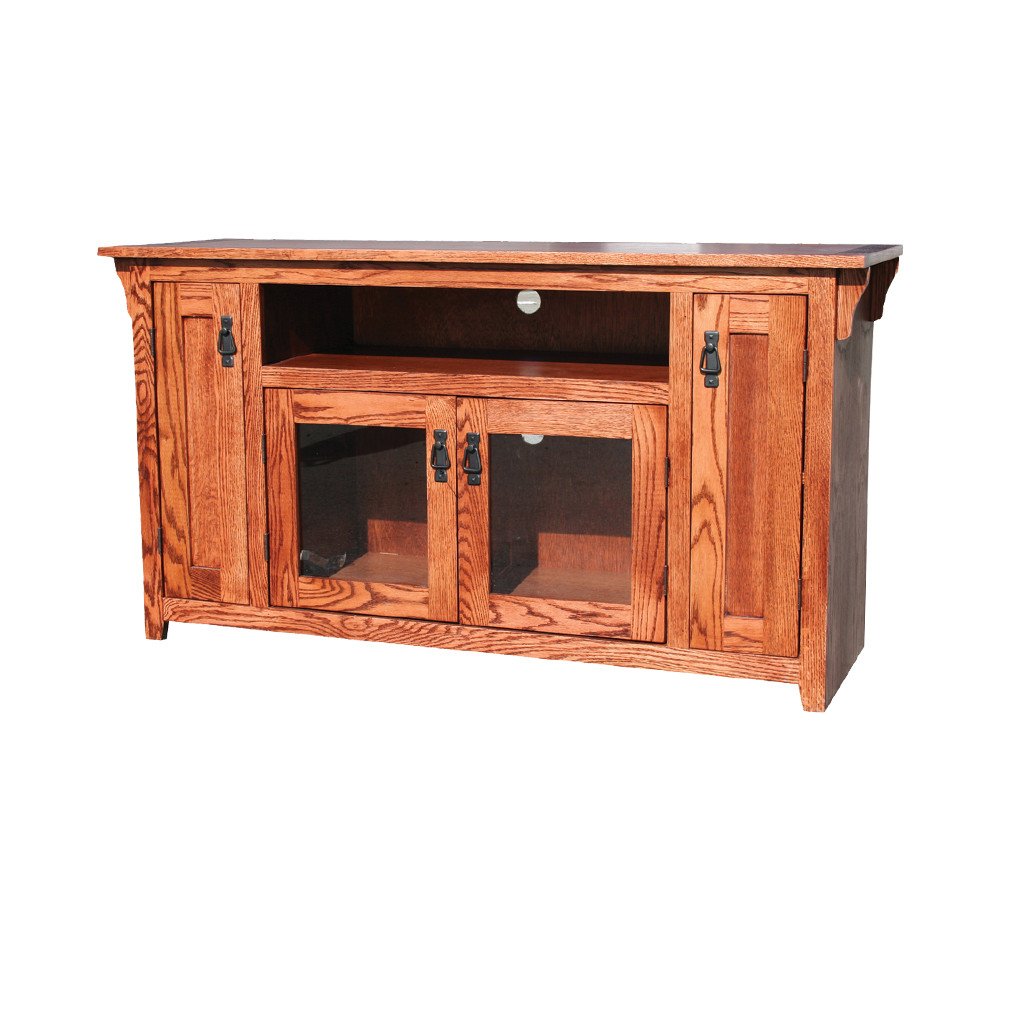 OD O M238 Mission Oak 56" TV Stand od o m238 mission tv stand 1024x1024