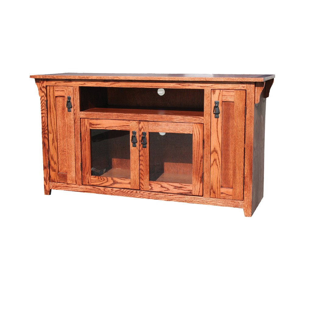 Black Corner Fireplace Tv Stand Best Of Od O M238 Mission Oak 56" Tv Stand