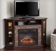 Black Corner Fireplace Tv Stand Unique Harper Blvd Ratner Faux Stone Corner Convertible Infrared