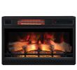 Black Electric Fireplace Best Of Electric Fireplace Classic Flame Insert 26" Led 3d Infrared