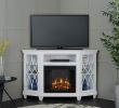 Black Electric Fireplace Entertainment Center Inspirational Lynette 56 In Corner Electric Fireplace In White