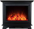 Black Electric Fireplace Inspirational Akdy 400 Sq Ft Electric Stove In Black with Tempered Glass