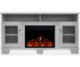 Black Electric Fireplace Mantel New 59 1"x17 7"x31 7" Savona Fireplace Mantel W Deep & Enhanced Log Insert