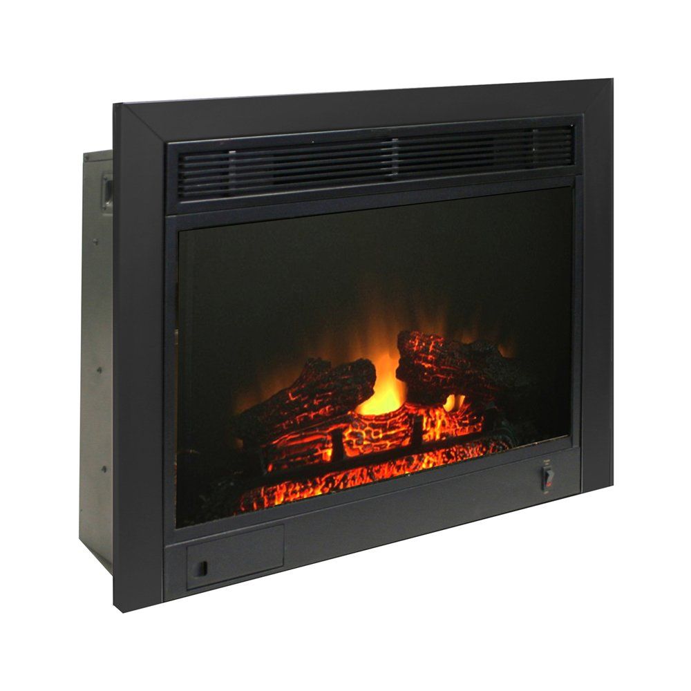 Black Electric Fireplace Mantel Unique Shop Paramount Ef 123 3bk 23 In Fireplace Insert with Trim