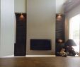 Black Fireplace New Modern Fireplace Linear Fireplace Black Rock Tall