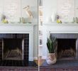 Black Painted Brick Fireplace Awesome 25 Beautifully Tiled Fireplaces