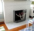 Black Painted Brick Fireplace Inspirational 25 Beautifully Tiled Fireplaces