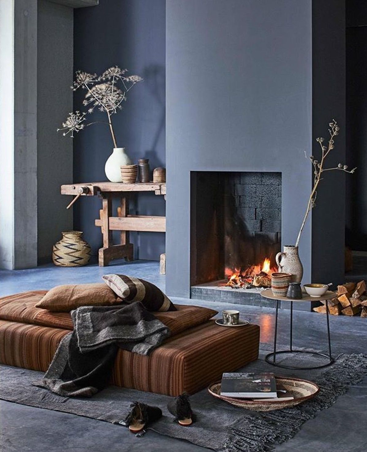 Blue Fireplace Best Of Vt Wonen Design Interior