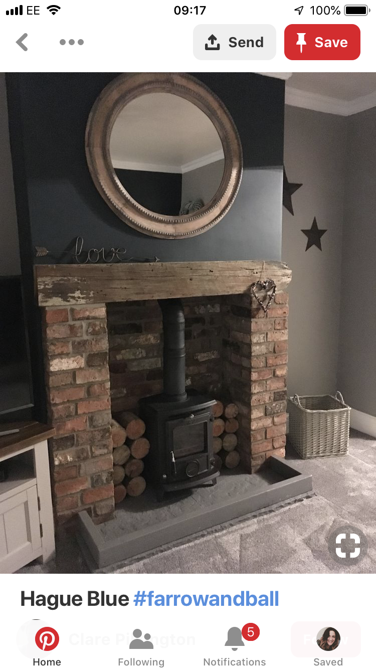 Blue Fireplace Inspirational Pin by Magda On Kominek I Reszta In 2019