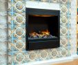 Blue Fireplace Tile Awesome Tiled Fireplace