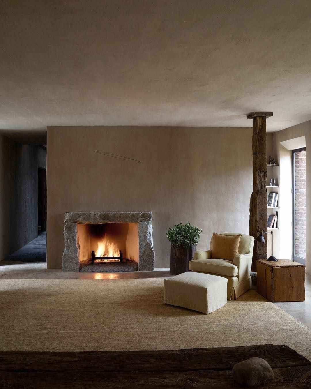 Bluestone Fireplace Beautiful Greenwich Hotel In New York New York by Axel Vervoordt and