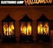 Bluetooth Fireplace Fresh Hallowen Flame Lamp Electronic Led Candle Light Party Decorations