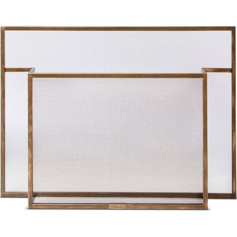 Carson Fireplace Screen Burnished Brass Smith & Hawken f052d006ed3482bb673f2647a16db277