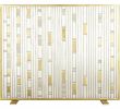 Brass Fireplace Screen Inspirational Maclynfireplacescreenbrssf17 Fireplacemakeoverstyles