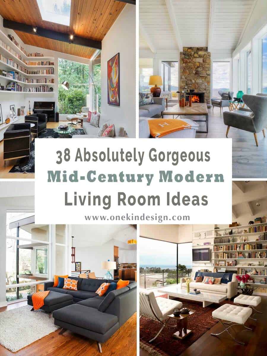 Brick Fireplace Designs Ideas Luxury 38 Absolutely Gorgeous Mid Century Modern Living Room Ideas