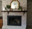 Brick Fireplace Hearth Lovely White Washing Brick with Gray Beige Walking with Dancers