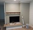 Brick Fireplace Makeover New Brick Fireplace Makeover You Won T Believe the after